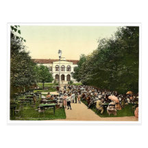 Grand Hotel and Kurgarten, Norderney, Germany clas Post Cards