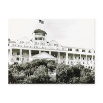 Grand Hotel, Mackinac Island, black and white postcards by harlowandcompany Grand Hotel, Mackinac Island, black and white postcards