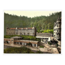 Grand Hotel Pupp, Carlsbad, Bohemia, Austro-Hungar Post Card