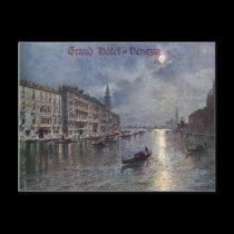 Grand Hotel Venezia Vintage Postcard