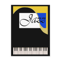 Grand Jazz Piano postcards