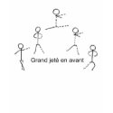 Grand jete t-shirts by Guyenne Grand jete t-shirts