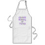 Grand mommy of Twins Apron