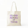 Grand mommy of Twins Canvas Bag