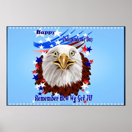 Grand Ol' Eagle-Independence Day Poster