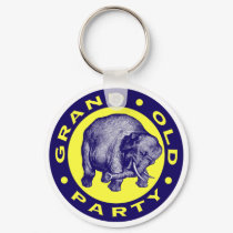 Grand Old Party keychains