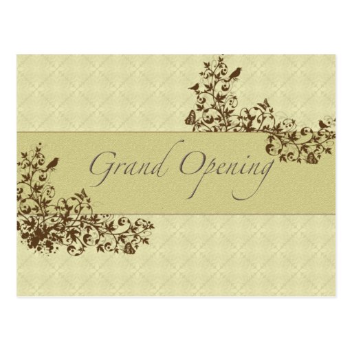 Grand Opening - Postcard | Zazzle