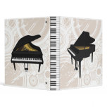 Grand Piano 3D Model: Custom Binder