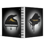 Grand Piano 3D Model: Custom Binder