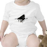 Grand piano and Keyboard Shirt