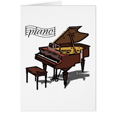 Grand Piano cards