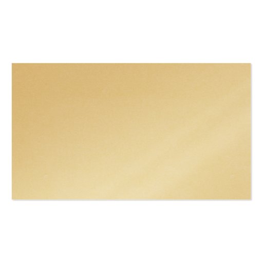 Grand Piano Gold Golden Business Cards (back side)
