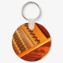 Grand Piano Interior, "Life is a song..." keychains
