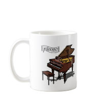 Grand Piano mugs by evisionarts Grand Piano mugs