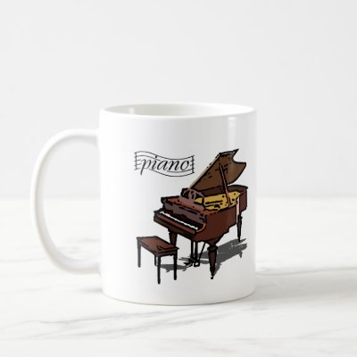 Grand Piano mugs