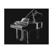 Grand Piano Musical Classical Instrument Personalized Flyer