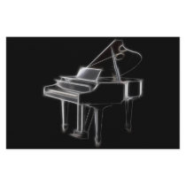 Grand Piano Musical Classical Instrument Customized Stationery