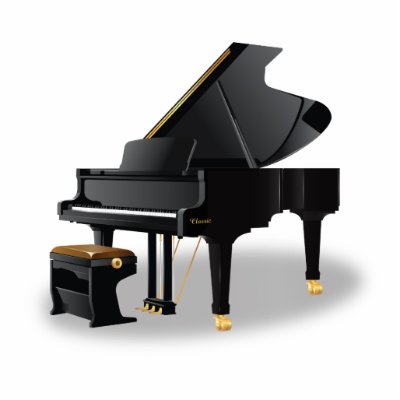 Grand Piano photo sculptures