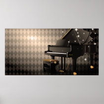 Grand Piano Print