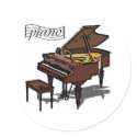 Grand Piano stickers