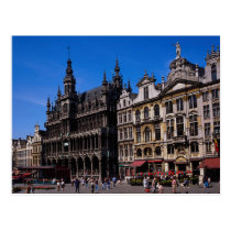 Grand Place, Brussels, Belgium postcards