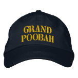GRAND POOBAH Embroidered Cap embroidered hats