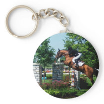 Grand Prix Horse Keychain