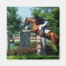 Grand Prix Horse Magnet