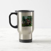 Grand Prix Horse  Travel Mug