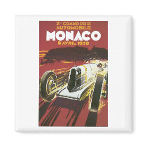 Grand Prix Monaco Avril 1930 magnets