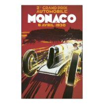 Grand Prix Monaco Avril 1930 posters