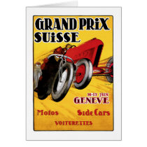 Grand Prix Suisse Greeting Cards