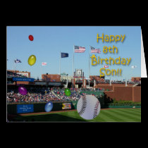 Grand Slam Son Baseball - Customized cards