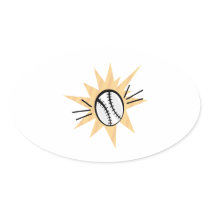 Grand Slam Oval Sticker