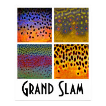 Grand Slam Trout Poster posters