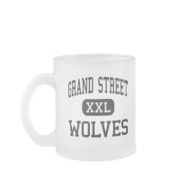 Grand Street - Wolves - Campus - Brooklyn New York Mug