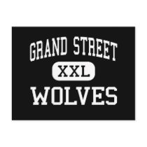 Grand Street - Wolves - Campus - Brooklyn New York Post Cards
