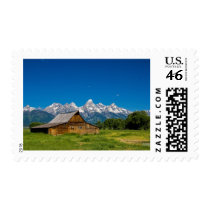 Grand Teton Barn Postage Stamps