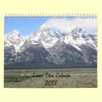 Grand Teton Mountains 2013 Calendar calendars