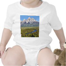 Grand Teton National Park 3 Baby Bodysuits