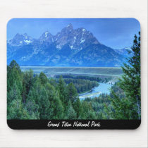Grand Teton National Park at Sunset mousepads
