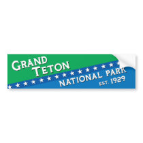 Grand Teton National Park Bumper Sticker