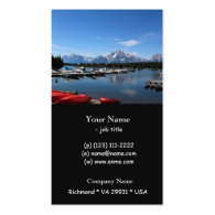 Grand Teton National Park Business Card