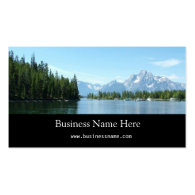 Grand Teton National Park Business Card Templates