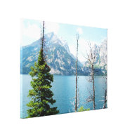Grand Teton National Park.  Gorgeous landscape Stretched Canvas Print