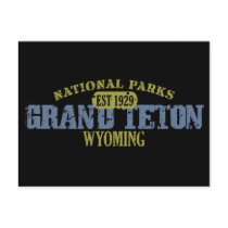 Grand Teton National Park Post Card