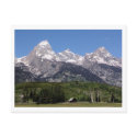 Grand Teton National Park Postcard by GrumpyKittenGraphics Grand Teton National Park Postcard