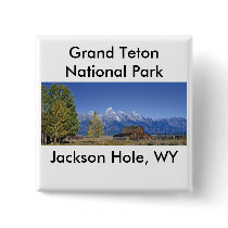 Grand Teton National Park Series 5 Pins