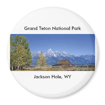 Grand Teton National Park Series 5 Refrigerator Magnets