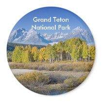 Grand Teton National Park Series 6 Refrigerator Magnets